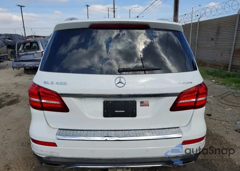 2017 Mercedes-Benz Gls 450 4Matic z USA, uszkodzony, nr VIN 4JGDF6EEXHA977669